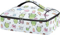 Casserole Carrier Frog PatternInsulated Casserole Carrier for Hot or Cold Food Thermal Lunch Tote for Potluck Parties Picnic Beach Fits 9 x 13 Inches Baking Dish