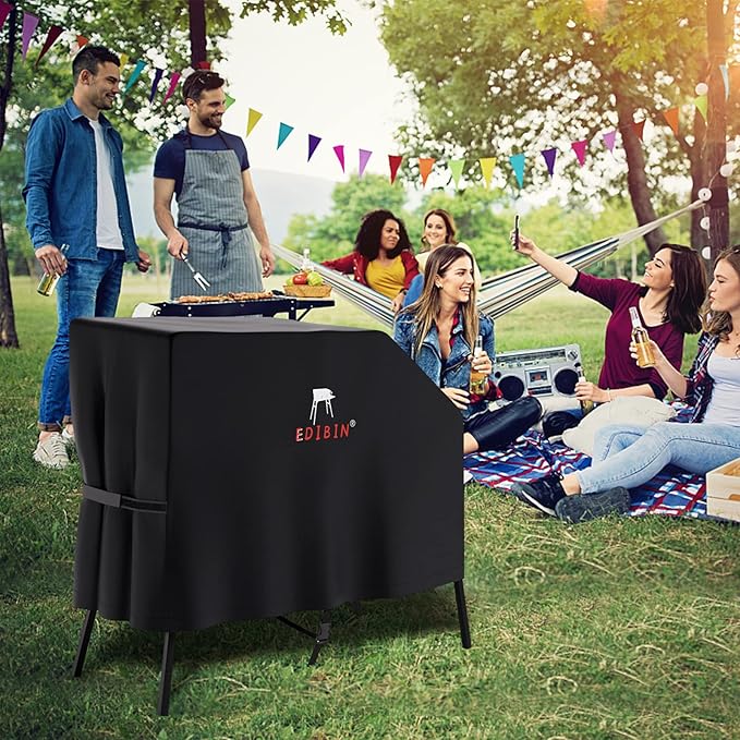22 inch Griddle Cover for Blackstone 22 inch 17 inch Griddle with Hood and Stand Grill Cover Exclusively Fits for Blackstone 22” Grill with Hood 600D Heavy Duty Weather Resistant