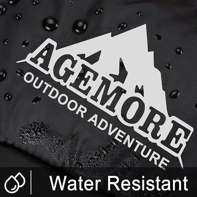 AGEMORE 0 Degree Double Sleeping Bag for Adults Cotton Flannel Lined 2 Person Queen Size Warm Sleeping Bag for Family Winter Camping or RV Traveling