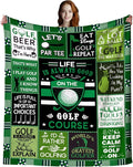 Unique Golf Blanket Gifts for MenFunny Golf Accessories Golfer Throw Blanket Cool Golfing Gifts Idea for Golfers Men Women Adults Boys 60X50