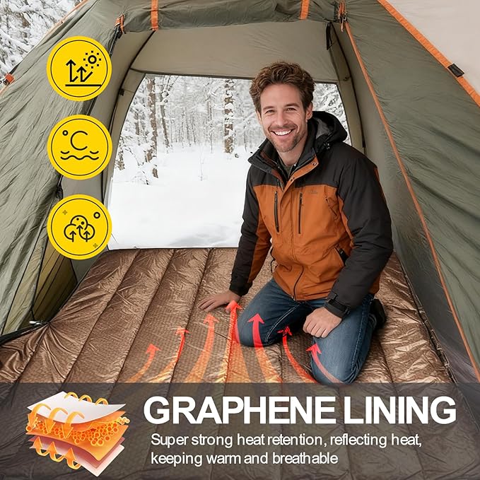 REDCAMP Flannel Sleeping Bag for Adults Comfortable Cotton Sleeping Bags for Camping with Detachable Hood Red/Grey/Blue/Black