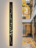 Modern Outdoor Wall Lights 44.9 inch LED Long Wall Sconce 3000K Exterior Light Fixture Porch Lights 40W Exterior Lighting Fixtures for Patio Balcony Terrace Garden