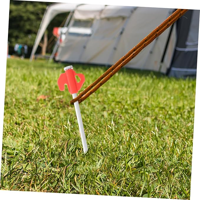BESPORTBLE 20Pcs Heavy Duty Outdoor Camping Tent Pegs Windproof Ground Stakes for Tents Versatile Canopy and Garden Fixation Durable and Easy Installation