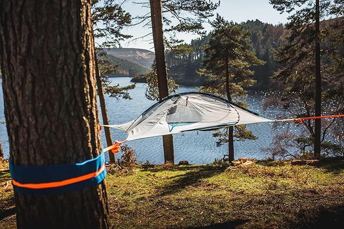 Tentsile Flite+ V3 Lightweight Camping Tent Hammock Portable Treehouse for Backpackers Backyards Nature Lovers Designed in The UK