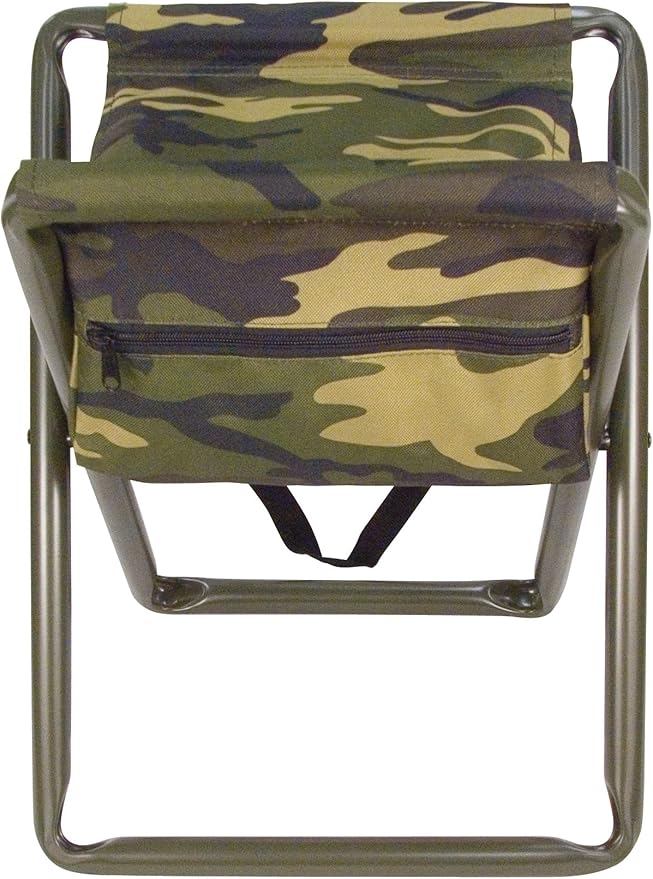Rothco Deluxe Stool with Pouch Woodland Camo
