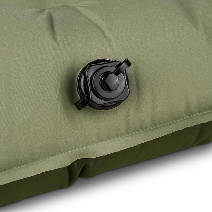 Kelty Kush Queen Air Bed W/Battery-Powered Pump PVC-Free Queen Air Mattress Comfy and Plush 6-inch Pad Carry Bag Included - Indoor/Outdoor Camping Air Bed