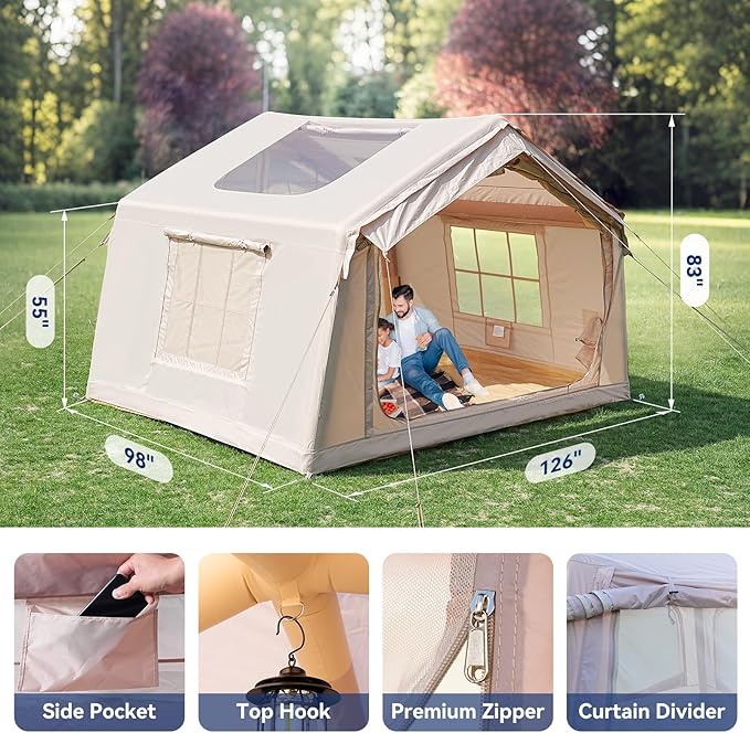 Inflatable Camping Tent for Family