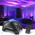 Northern Galaxy Light Aurora Projector with 33 Light Effects LED Star Projector for Bedroom Nebula Lamp Remote Control White Noises Bluetooth Speaker for Parties
