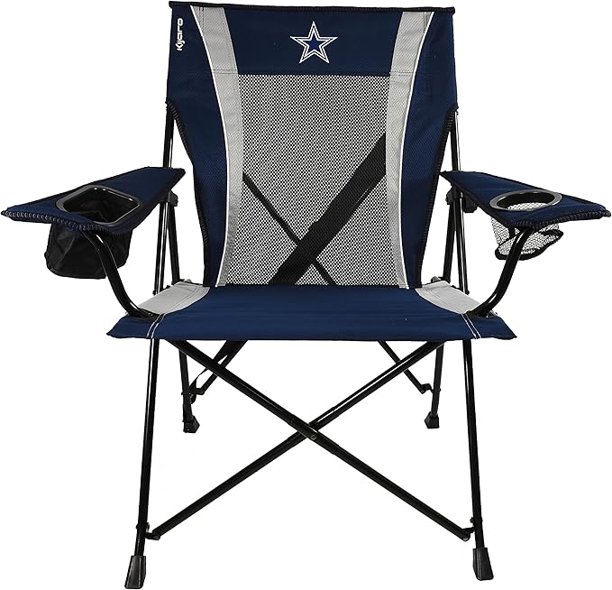 Kijaro Sports Fan Folding Chair 26 L x 35.5 W x 37 H Dallas Cowboys
