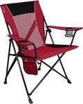 Kijaro Dual Lock Portable Camping Chairs - Versatile Folding Chair Sports Chair Outdoor Chair &amp Lawn Chair - Dual Lock Feature Red Rock Canyon