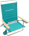 Tommy Bahama 5-Position Lay Flat Cup Holder and Towel Bar Beach Chair