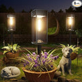 Bright Solar Lights Outdoor 6 Pack Solar Pathway Lights Outdoor Auto On/Off IP65 Waterproof Solar Garden Lights Solar Powered Landscape Lighting for Yard Patio Walkway Driveway Pathway