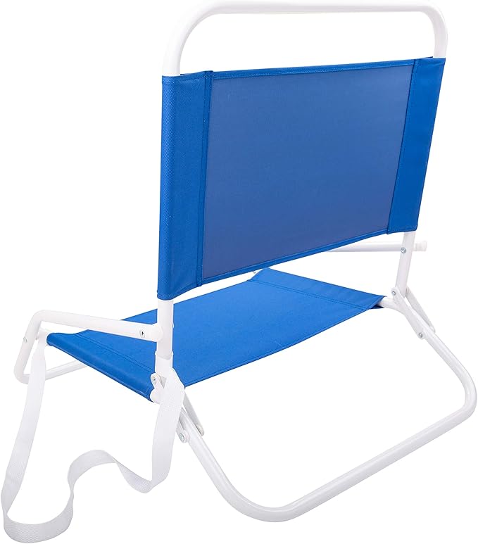 Cascade Mountain Tech Low Profile Beach Chair One Size Blue