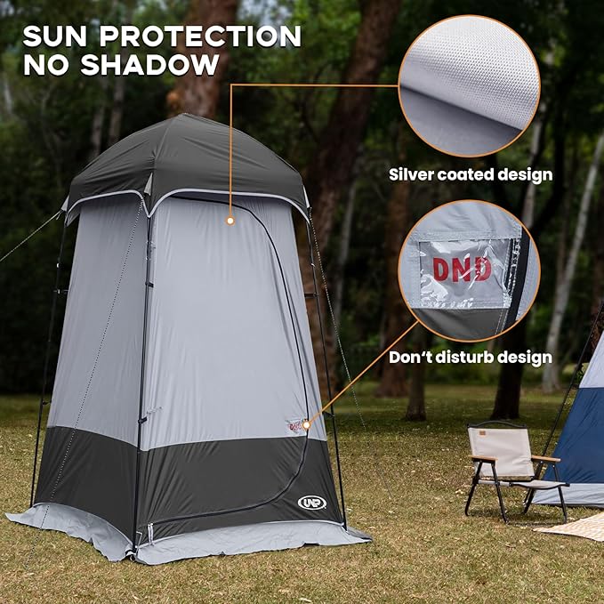 Shower Tent Outdoor Camping Privacy Shelter-Dressing Changing Room-Portable Toilet Tent for Hiking Sun Shelter Picnic Fishing