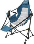 ARROWHEAD OUTDOOR Folding Hammock Chair Heavy Duty Camping Seat with Removable Footrest Padded Comfort and 300lb Capacity