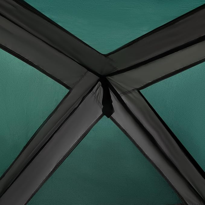 Outdoor Camping Privacy Shelter Shower Tent Portable Toilet Tent Changing Dressing Room Instant Privacy Shelters Outdoor Shower Enclosure for Hiking Beach Picnic Fishing (Dark Green)