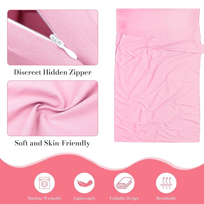Self Tan Sleep Sack Breathable Protect Sheets From Self Tanner Lightweight Poly Self Tanning Sheet Protector Self Tanner Sleeping Bag Travel And Camping Sheet Sleeping Bag Liner