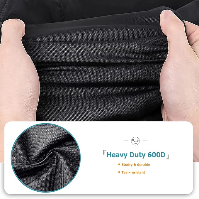 Storage Shelf Covers for Wire Shelving600D Heavy Duty Outdoor Waterproof Dustproof Shelf CoverStorage Rack Cover for Wire Shelf with zipper48''W x 18''D x 72''H