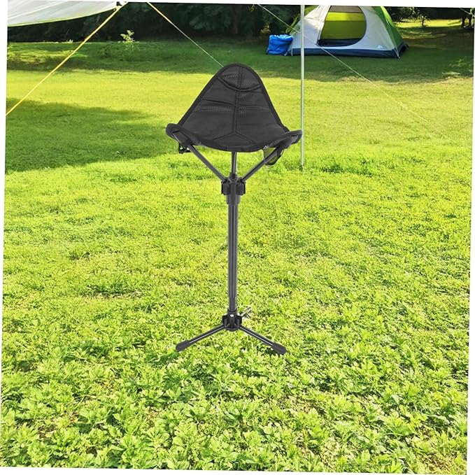 Camping Stool Portable Folding Foot Stool for Fishing Hiking and Picnics Lightweight Design Materials for Outdoor Activities Easy to Carry and Store