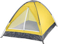 2 Person Camping Tent with Rain Fly and Carrying Bag - Lightweight Outdoor Tent for Backpacking Hiking or Beach Use by Wakeman Outdoors