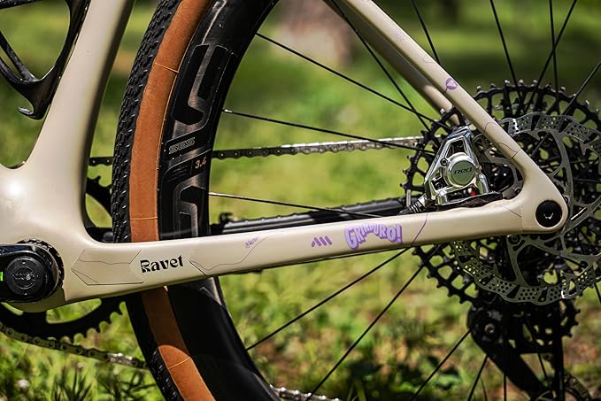 Bike Frame Protection Kit - 18-Piece Clear Film for Gravel &amp Road - Ultra-Light 200µm PVC Scratch-Resistant Easy DIY Install