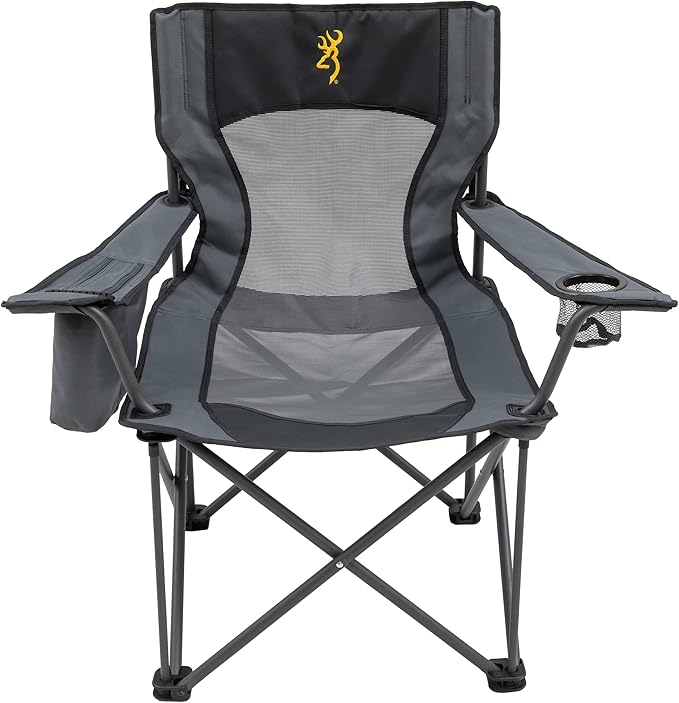 Browning Camping Kodiak Chair - Charcoal/Gray