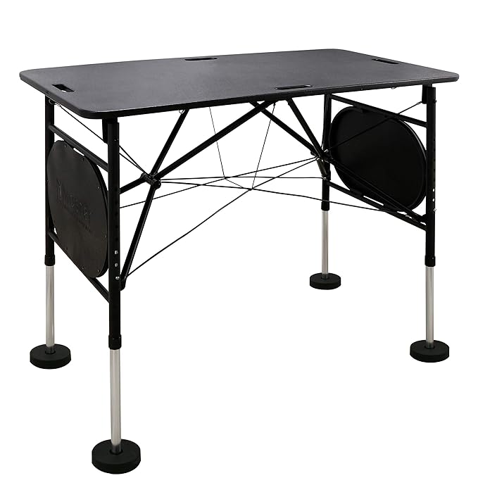 Mars Foldable and Portable Athlete Support Hub and Sports Training Treatment Recovery Station Desk &amp Kinesiology Taping Table-Lightweight only 22lbs