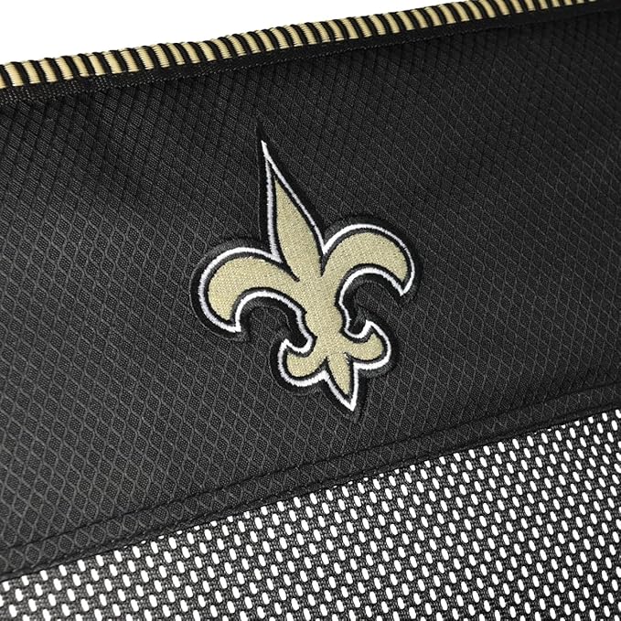 Kijaro NFL Sports Fan Folding Chair 26 L x 35.5 W x 37 H New Orleans Saints