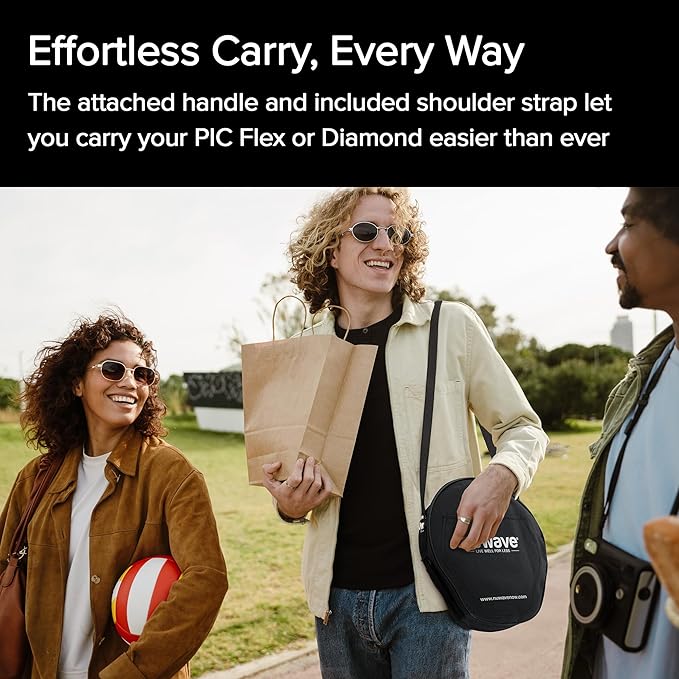 Nuwave PIC Flex &amp Diamond Carry Case Sold by Original Manufacturer Durable Water-Resistant Only Compatible with PIC Flex Models 30501 30502 30532 30537 &amp 30527 or PIC Diamond Model 305