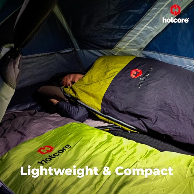 R Series Sleeping Bag Lightweight Compact 90 x 34 - Multi Season Temperature Rating of 44°F to -22°F (7°C to -30°C) Between 3 Models