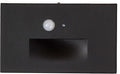 Ciata Modern Non-Dimmable LED Step Light with Motion Sensor 120V AC 80 Lumens Black Indoor/Outdoor Aluminum