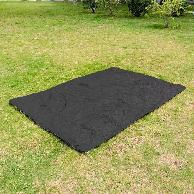 LOOGU Camo Blanket Waterproof Insulation Poncho Liner for Outdoor Camping Hiking Hunting Survival Backpacking Picnicking