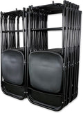 StoreYourBoard Double Chair Storage Rack – 2 Pack Heavy Duty Folding Chair Rack for Garage Organization Holds 200 lbs Chair Hangers for Folding Patio Beach &amp Camping Chairs