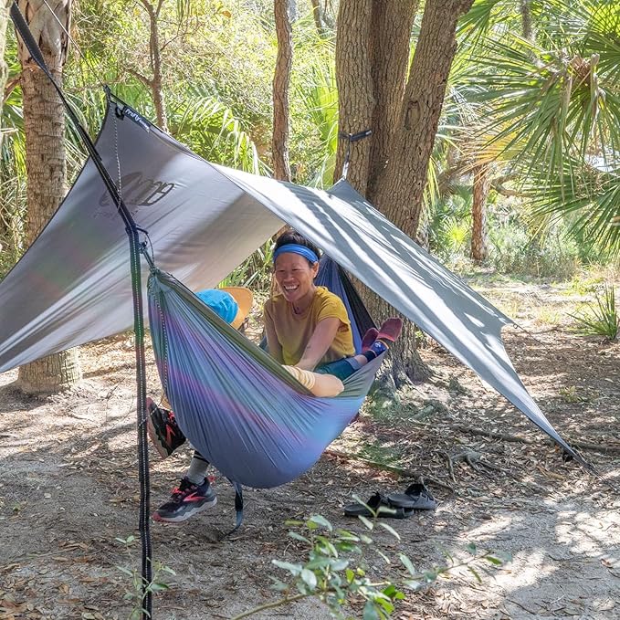 ENO Eagles Nest Outfitters ProFly Rain Tarp Ultralight Hammock Accessory Charcoal