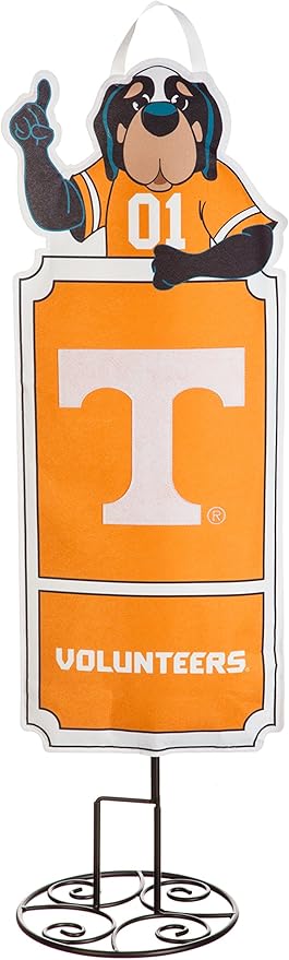 Team Sports America Tennessee Volunteers Outdoor Safe Felt Garden and Tailgate Stake