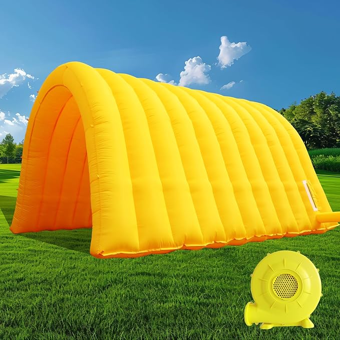 Inflatable Tunnel Sports Tunnel Entrance with Blower Football Tunnel Tent Entryway for Business Advertise Party Exhibition Promotion StreetShopSupermarketSchool