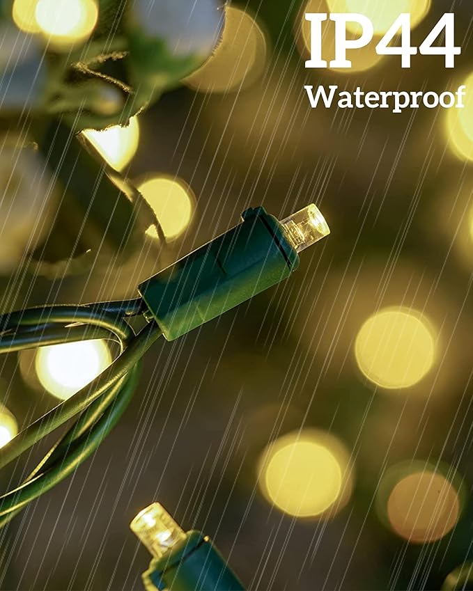 Led Christmas Net Lights for Bushes 132 Led 6ft x 6ft Christmas Net Lights Outdoor Mesh Tree Trunk Green Wire Christmas Decorations for BushesTreeShrubsXmas(Warm White)
