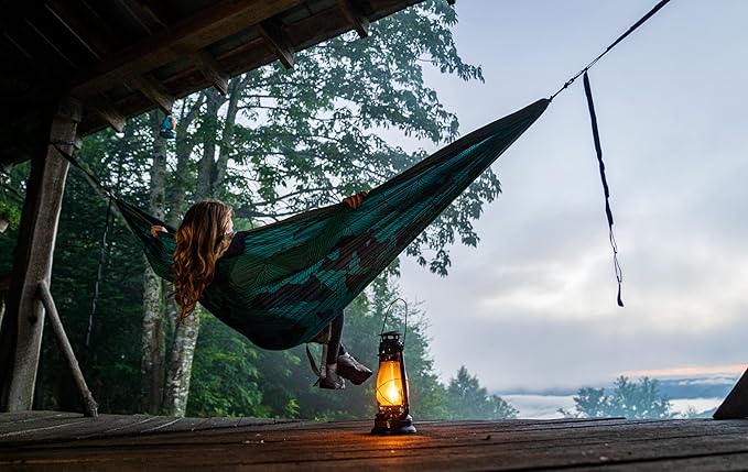 ENO Eagles Nest Outfitters DoubleNest Lightweight Camping Hammock 1 to 2 Person Special Edition Colors ATC