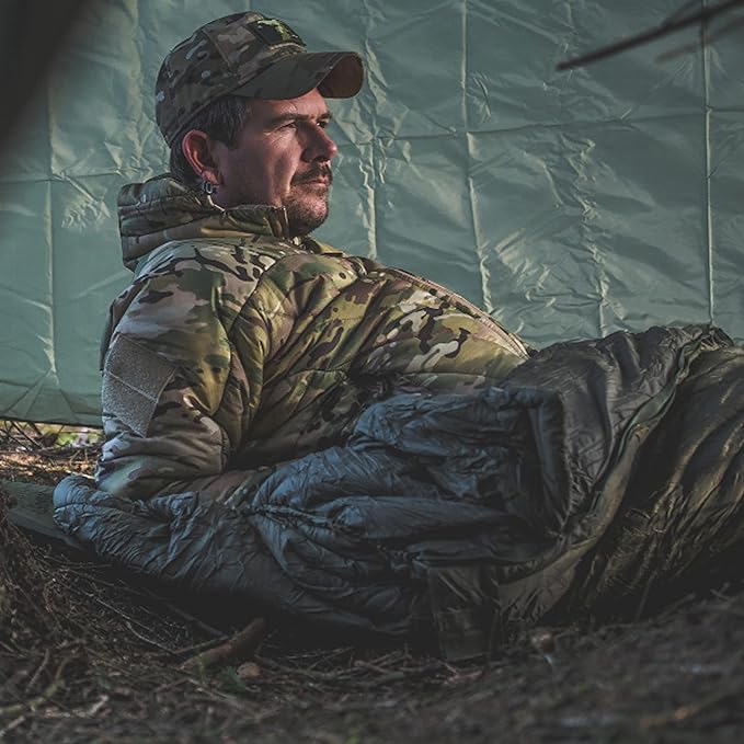 Snugpak Softie Elite 5 WGTE Sleeping Bag – Expandable Side Baffle –15 °C Comfort Left or Right Zip