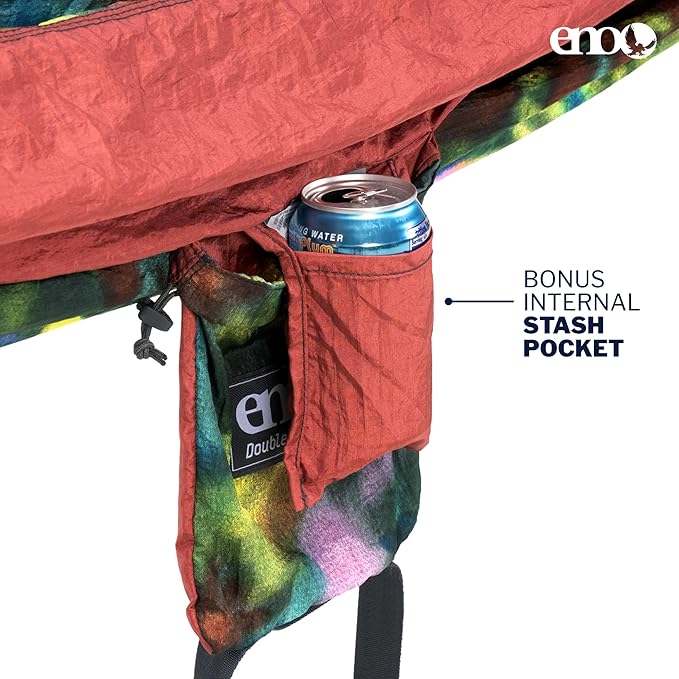 ENO Eagles Nest Outfitters DoubleNest Lightweight Camping Hammock 1 to 2 Person Special Edition Colors ATC