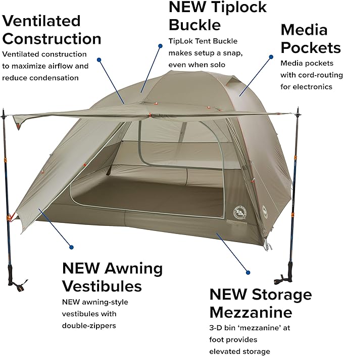 Big Agnes Copper Spur HV UL - Ultralight Backpacking Tent