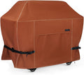 NettyPro BBQ Grill Cover 52 inch Heavy Duty Waterproof Outdoor 2-3 Burners Gas Grill Cover for Outside Weber Char-Broil Brinkmann Nexgrill Barbecue Brown