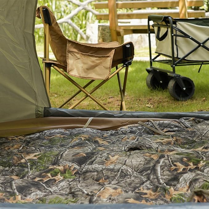 LOOGU Camo Blanket Waterproof Insulation Poncho Liner for Outdoor Camping Hiking Hunting Survival Backpacking Picnicking