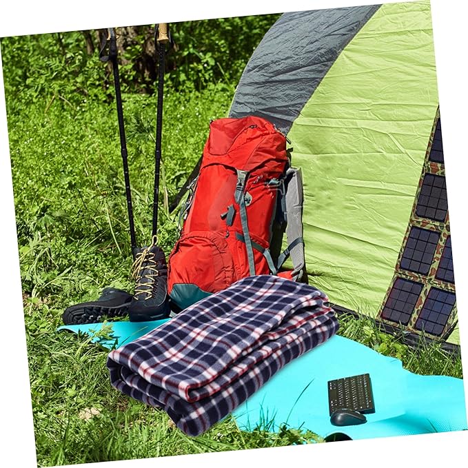 Lightweight Portable Down Liner Thermal Blanket for Camping Hiking Outdoor Activities Foldable Warm Fleece Sleeping Sack for Adults Compact Travel Essential for Tent Use