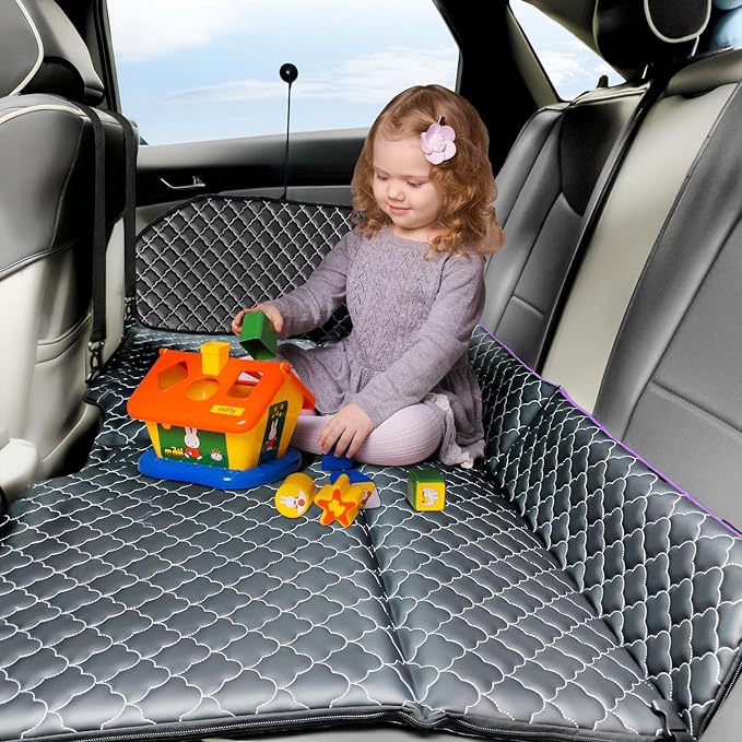 Non Inflatable Truck Bed Air Mattress for Large Truck Car Travel Camping Back Seat Extender for F150/RAM 1500/Silverado/Ranger/GMC/Tundra/Tacoma