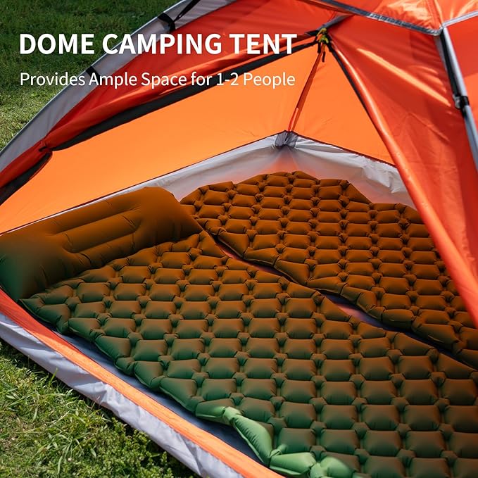 1/2/4/5/6 Person Dome Tents for Camping Lightweight Portable Backpacking Tent Small Easy Set Up Outdoor Waterproof Camping Hiking Tent for Adults