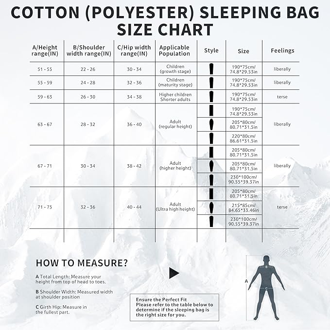 Naturehike Sleeping Bag for Adults with Hood 33-53℉ Lightweight Hollow Cotton Sleeping Bag 3 Seasons Waterproof Spliceable Sleeping Bags for Camping Hiking Traveling