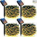 btfarm 4 Pack Solar Christmas Lights Outdoor 157Ft 480LED Solar String Lights Outside Waterproof 8 Modes Twinkle Tree Light Solar Powered for Xmas Garden Patio Yard Party Wedding Decor Warm White
