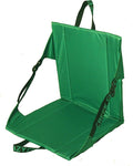 Crazy Creek Original LongBack Chair Portable Chair for Camping and Stadiums High Density Foam Cushion Comfortable and Adjustable Back Support Lightweight and Foldable Green
