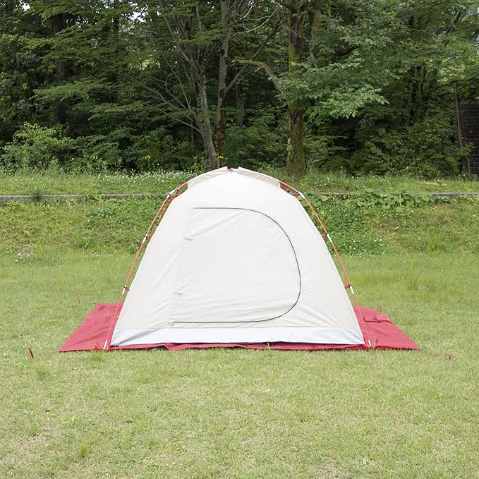 MSR Universal 6-Person Tent Footprint Tarp Large - 117 x 97 Inches Red